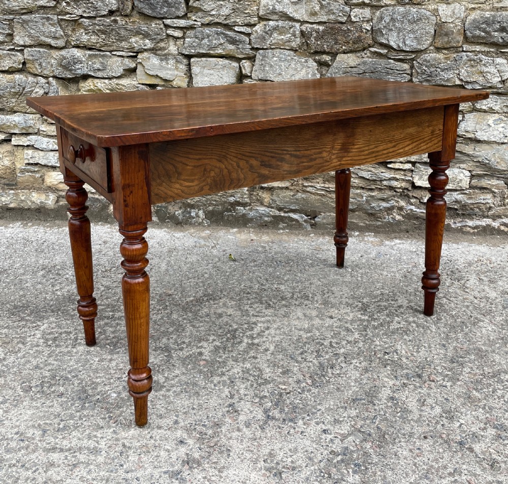 Victorian Twin Plank Ash Farmhouse Table View X