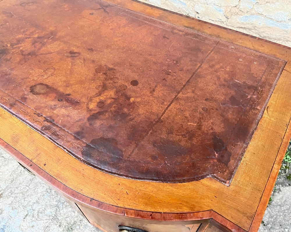 Edwardian Mahogany Inlaid Writing Table View XII
