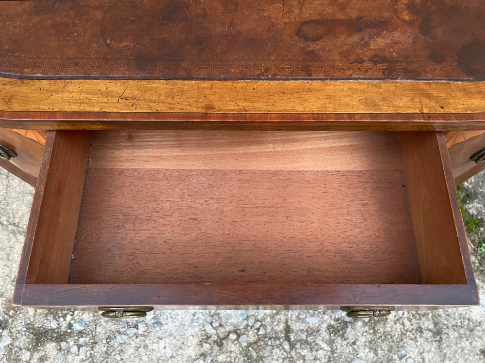 Edwardian Mahogany Inlaid Writing Table View XIV