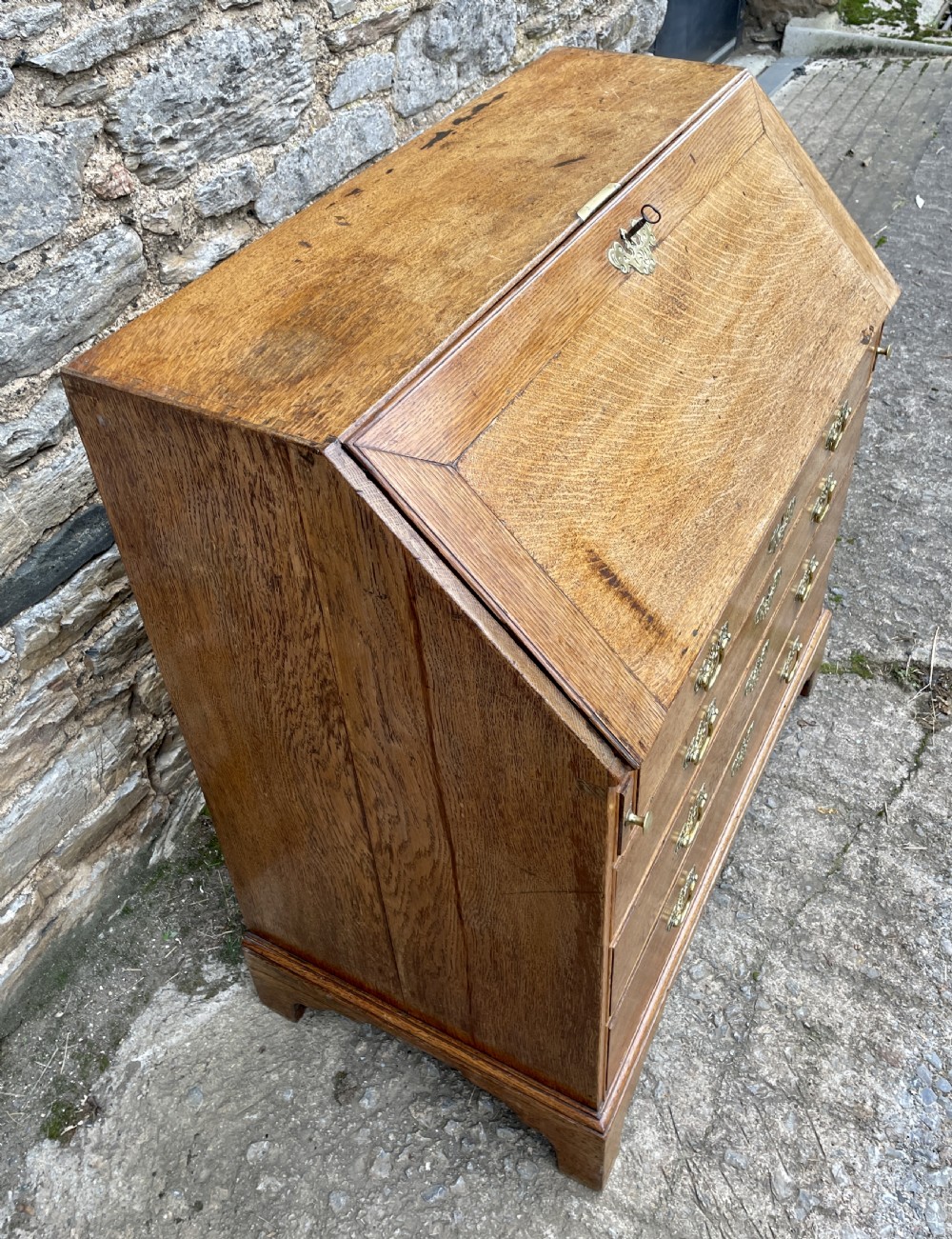Georgian Oak Bureau View VII