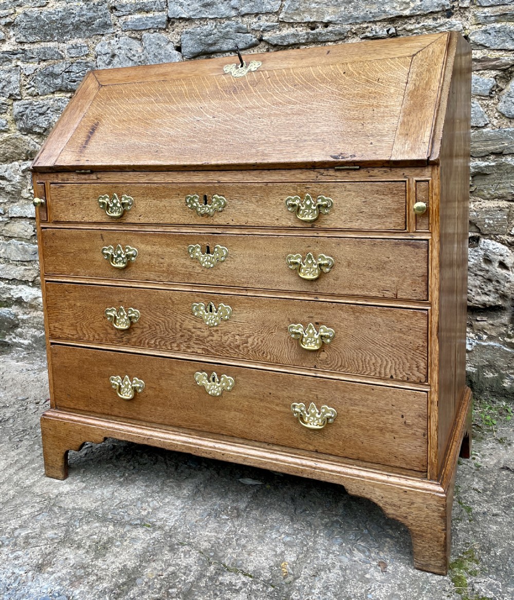 Georgian Oak Bureau View VIII
