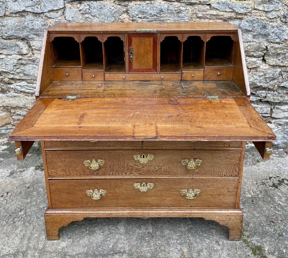 Georgian Oak Bureau View IX