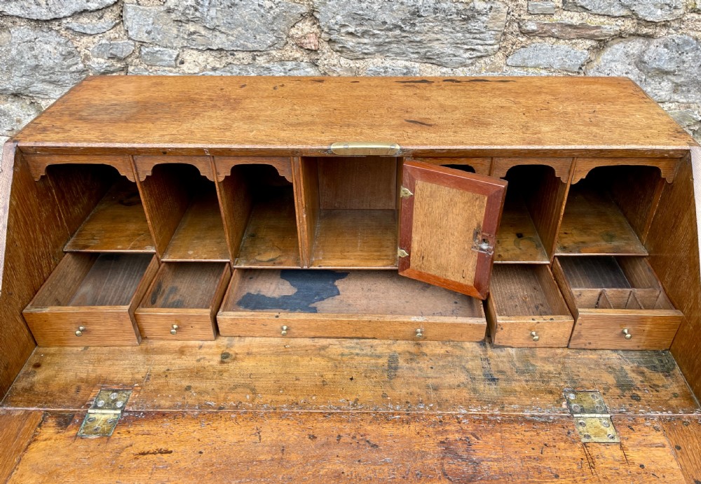 Georgian Oak Bureau View XI