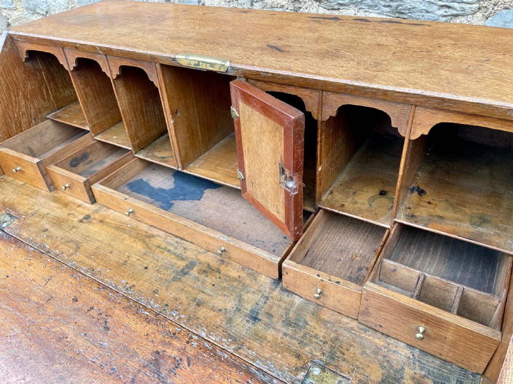 Georgian Oak Bureau View XII