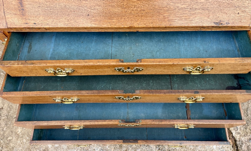 Georgian Oak Bureau View XVII
