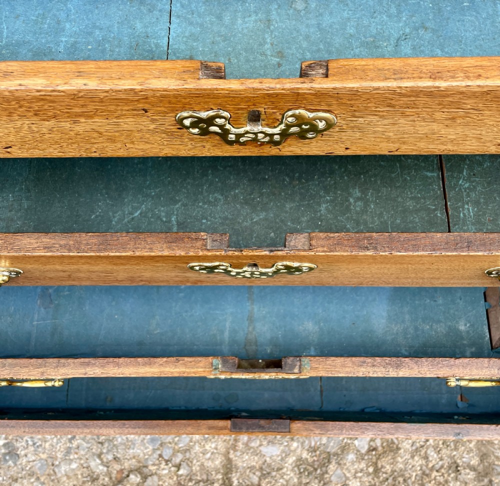 Georgian Oak Bureau View XIX