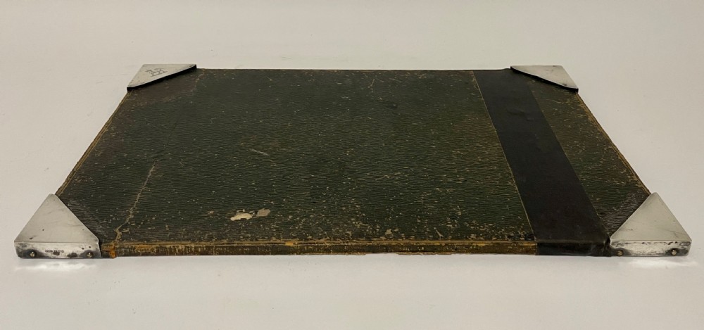 Antique Silver Mounted Blotting Pad View III