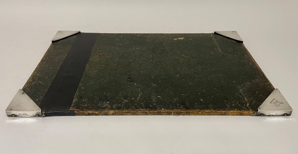 Antique Silver Mounted Blotting Pad View XI