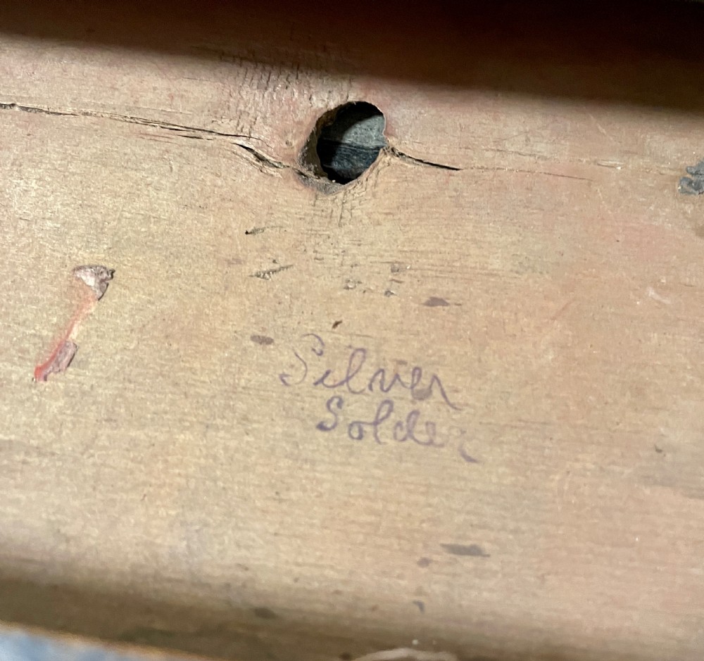 Antique Stained Pine Bank of Drawers View XIV