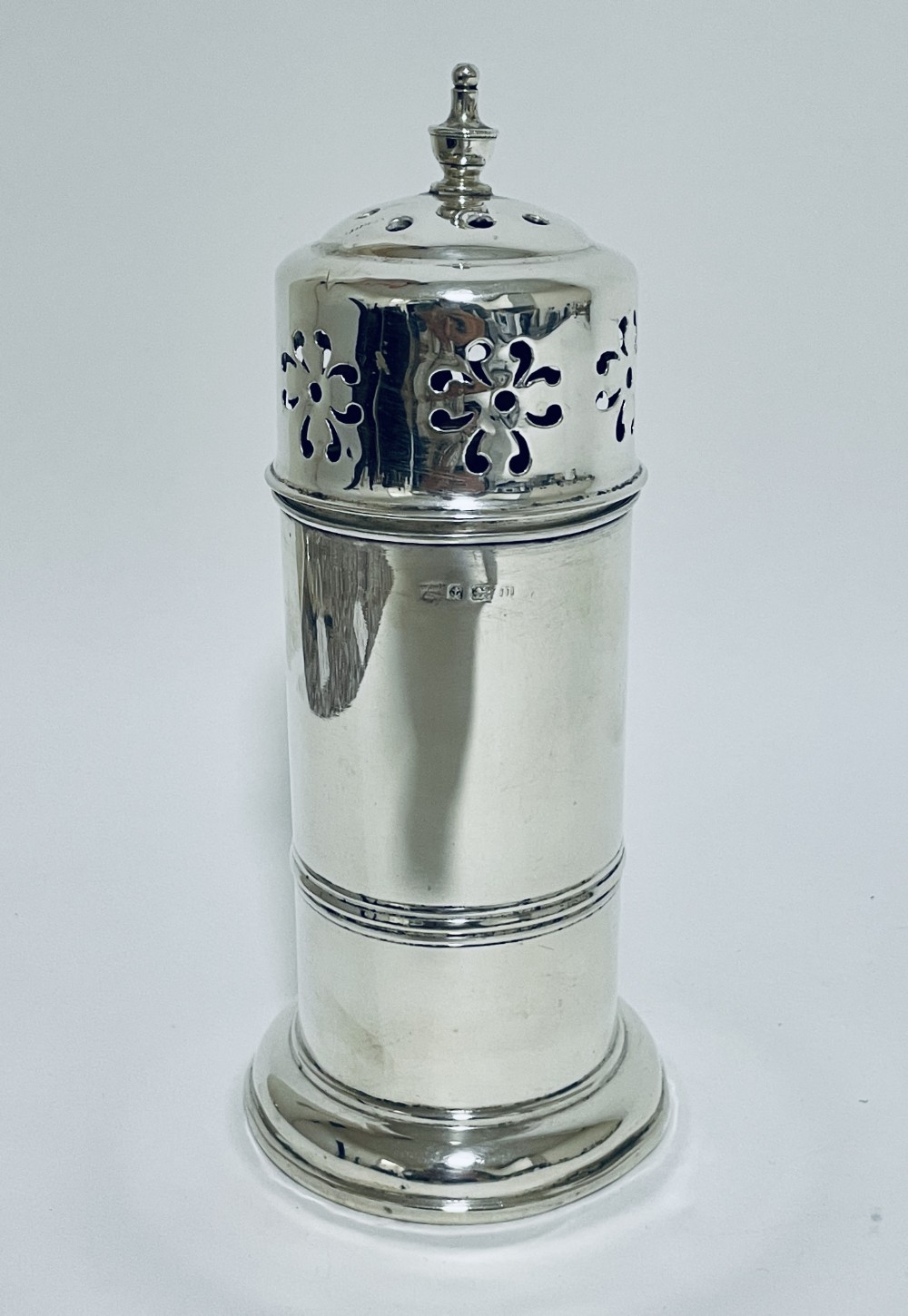 Antique Solid Sterling Silver Sugar Shaker Caster