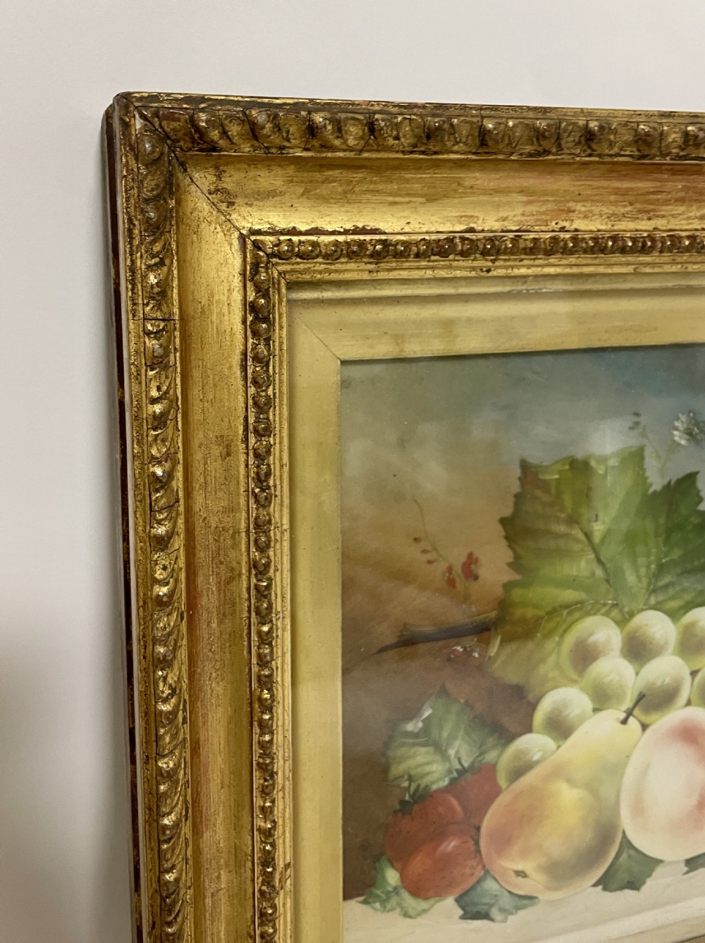 Pair of Wrayworth Still Life Paintings on Ceramic View VI