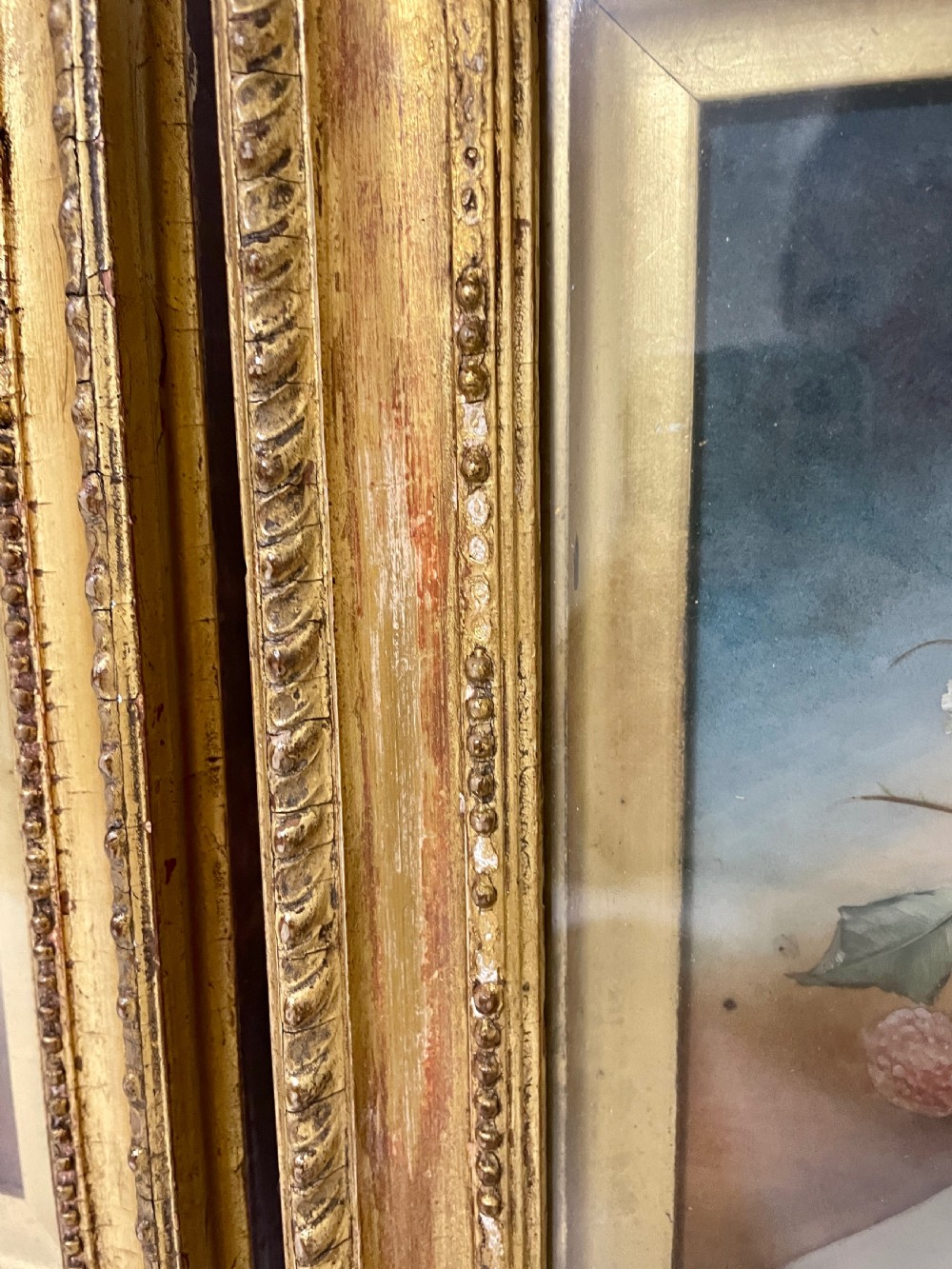 Pair of Wrayworth Still Life Paintings on Ceramic View XII