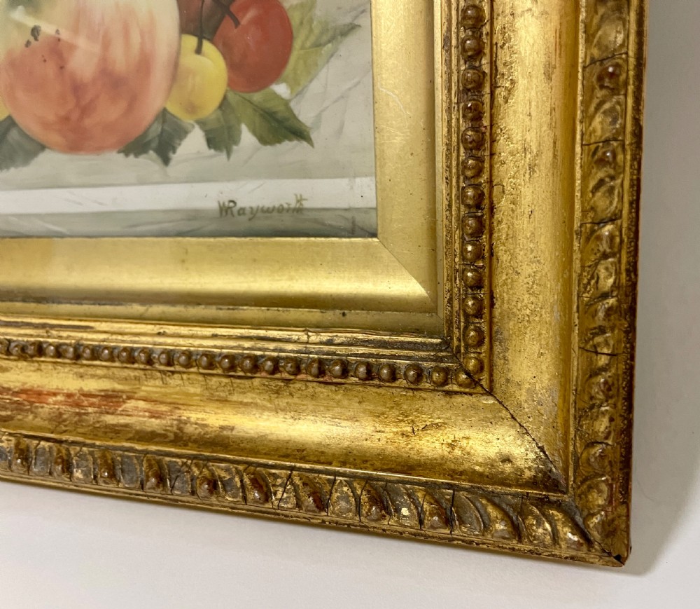 Pair of Wrayworth Still Life Paintings on Ceramic View XIII