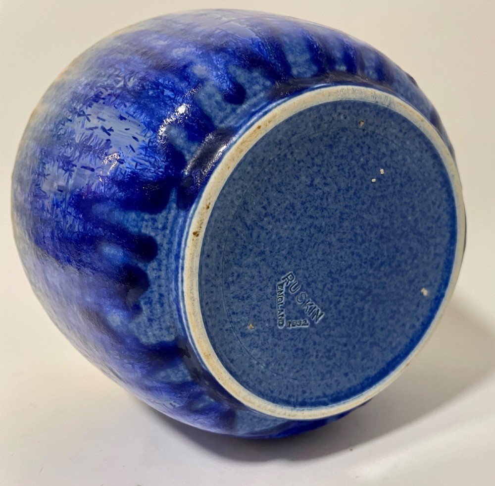 Art Deco Ruskin Pottery Vase 1932 View IX