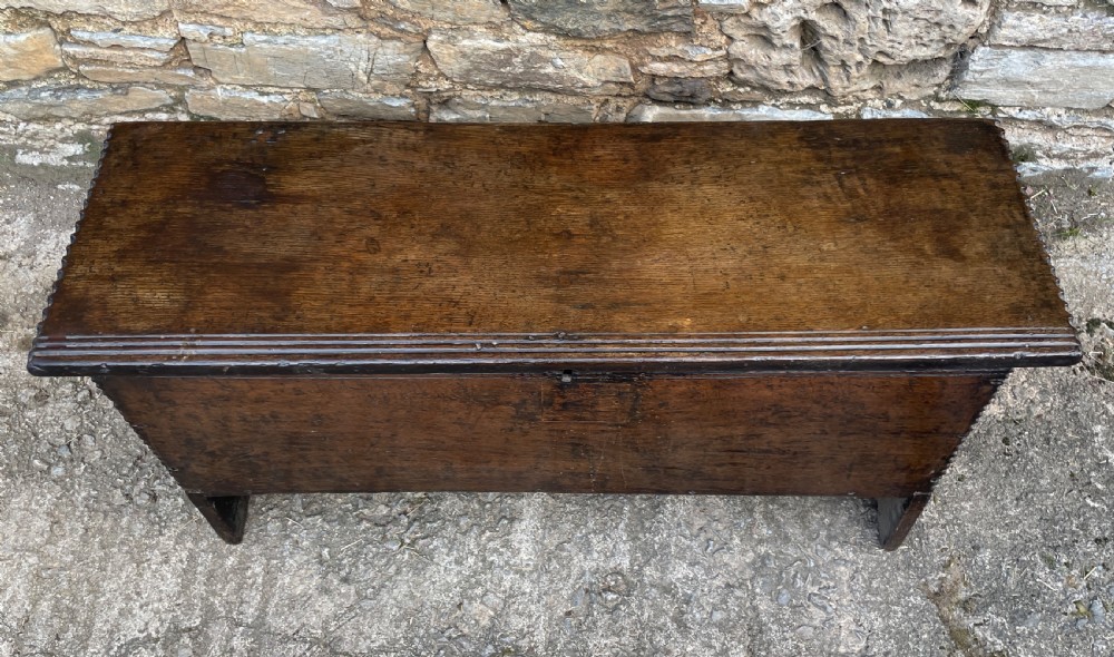 18th Century Oak Sword Chest View II