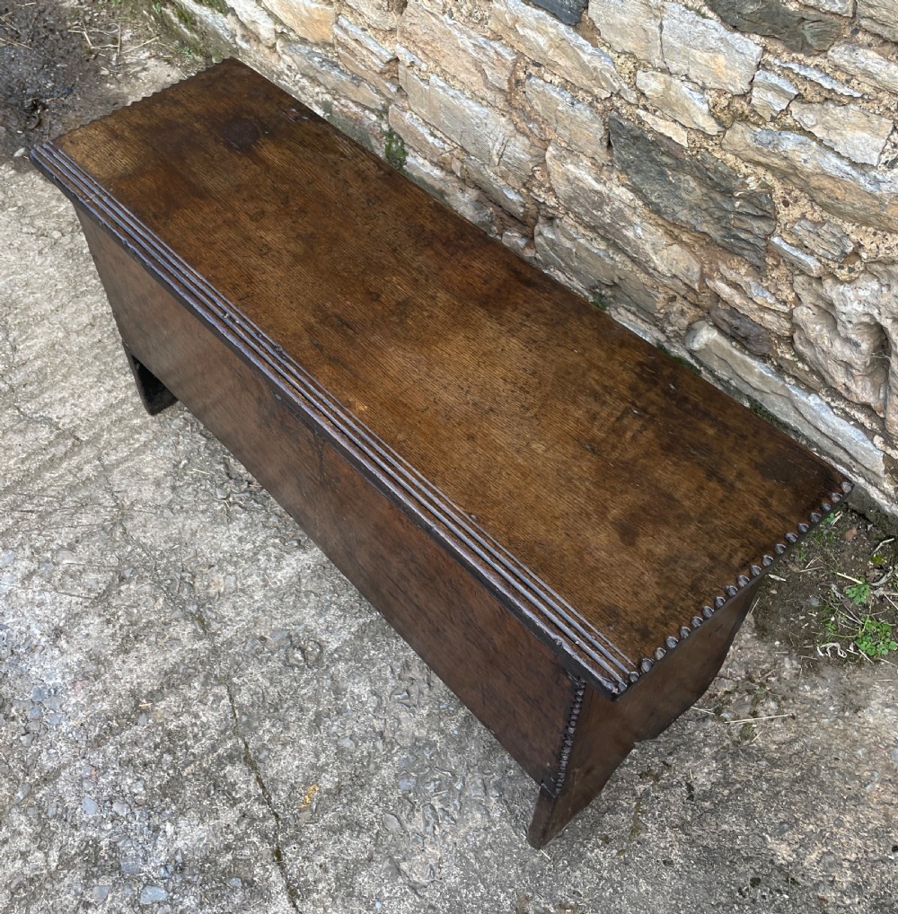 18th Century Oak Sword Chest View IV