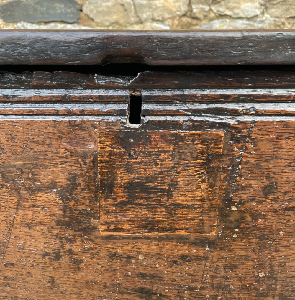 18th Century Oak Sword Chest View V
