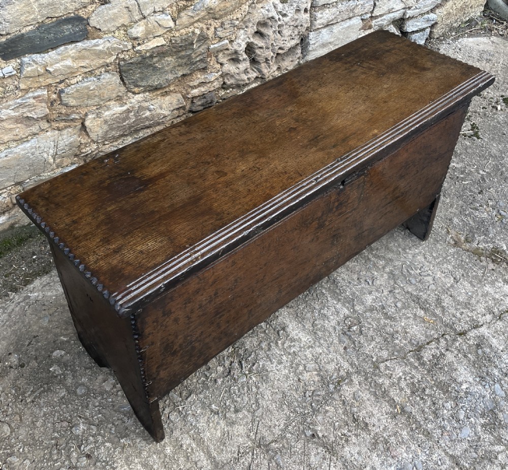 18th Century Oak Sword Chest View VI