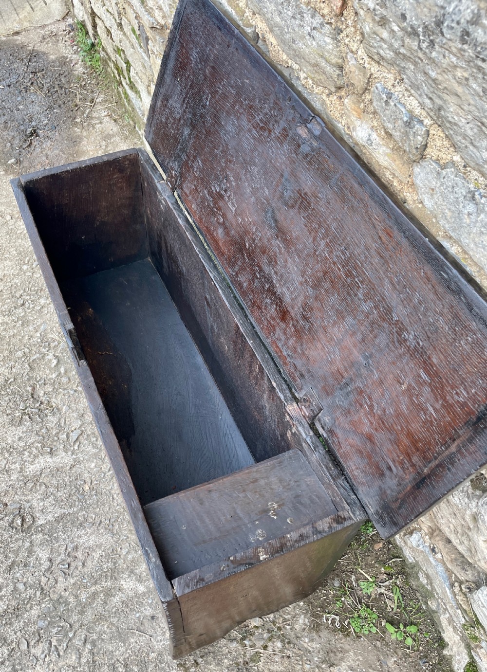 18th Century Oak Sword Chest View XIII