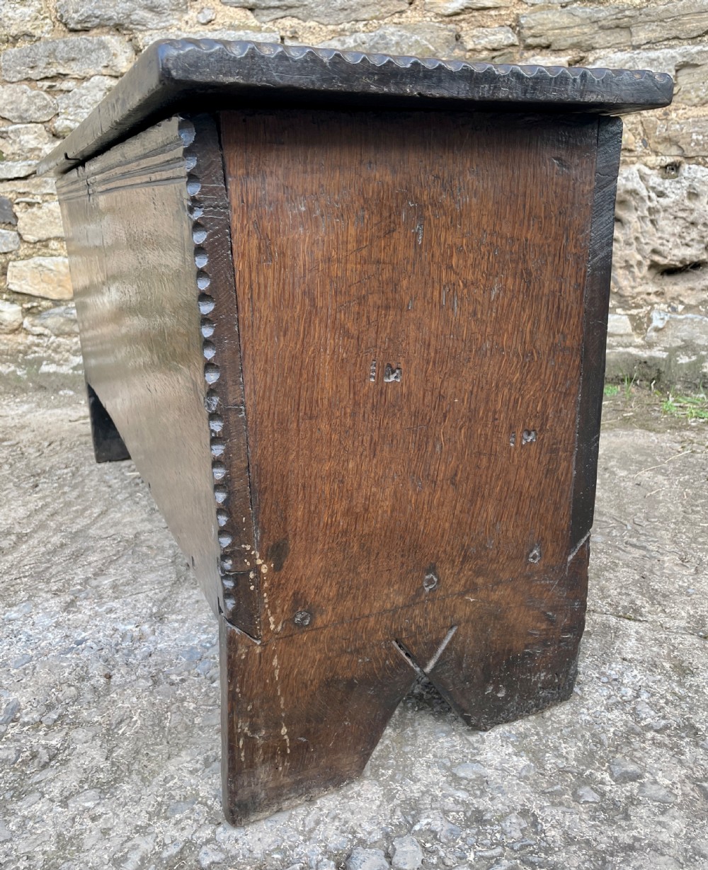 18th Century Oak Sword Chest View XVI