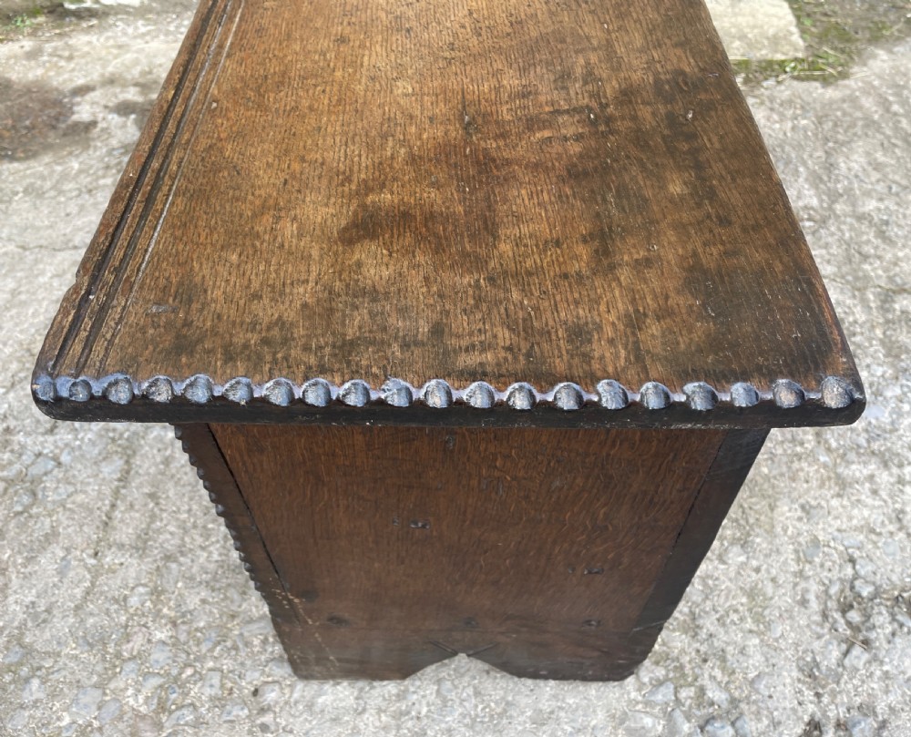 18th Century Oak Sword Chest View XVIII