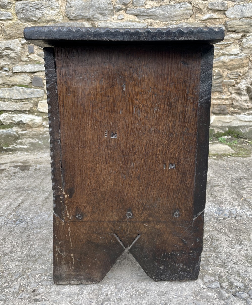 18th Century Oak Sword Chest View XIX