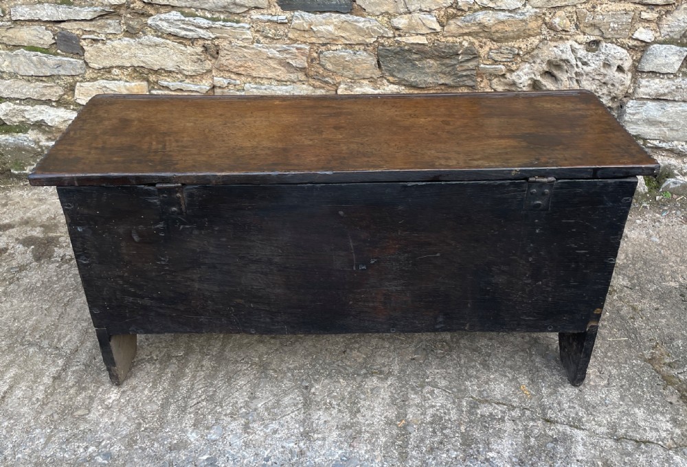 18th Century Oak Sword Chest View XXI