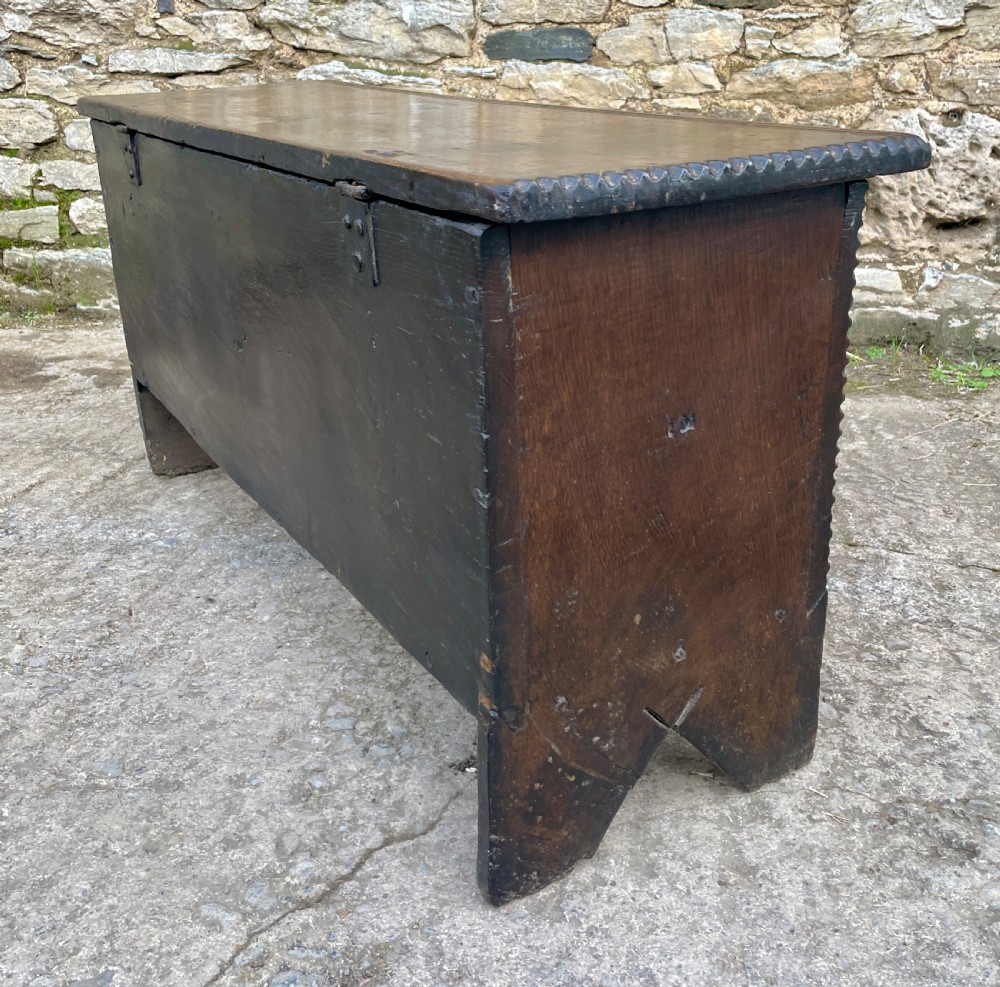18th Century Oak Sword Chest View XXIV