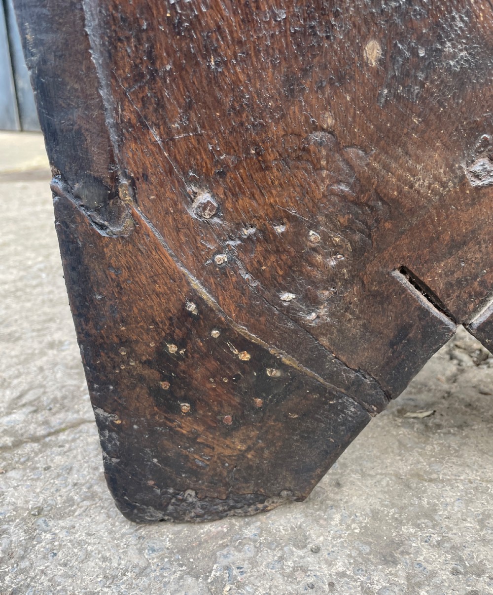 18th Century Oak Sword Chest View XXVI