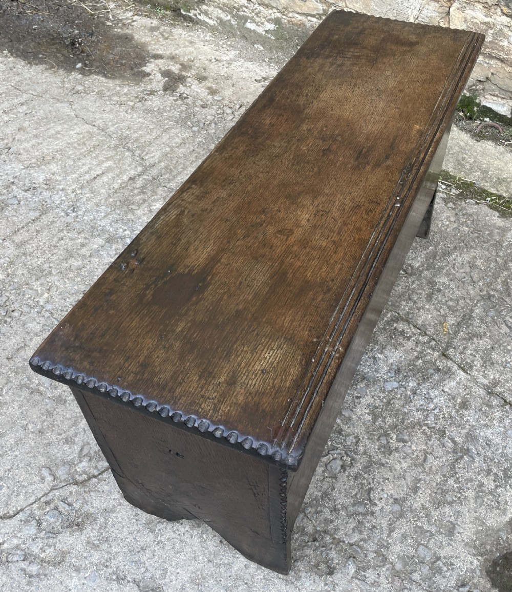 18th Century Oak Sword Chest View XXX