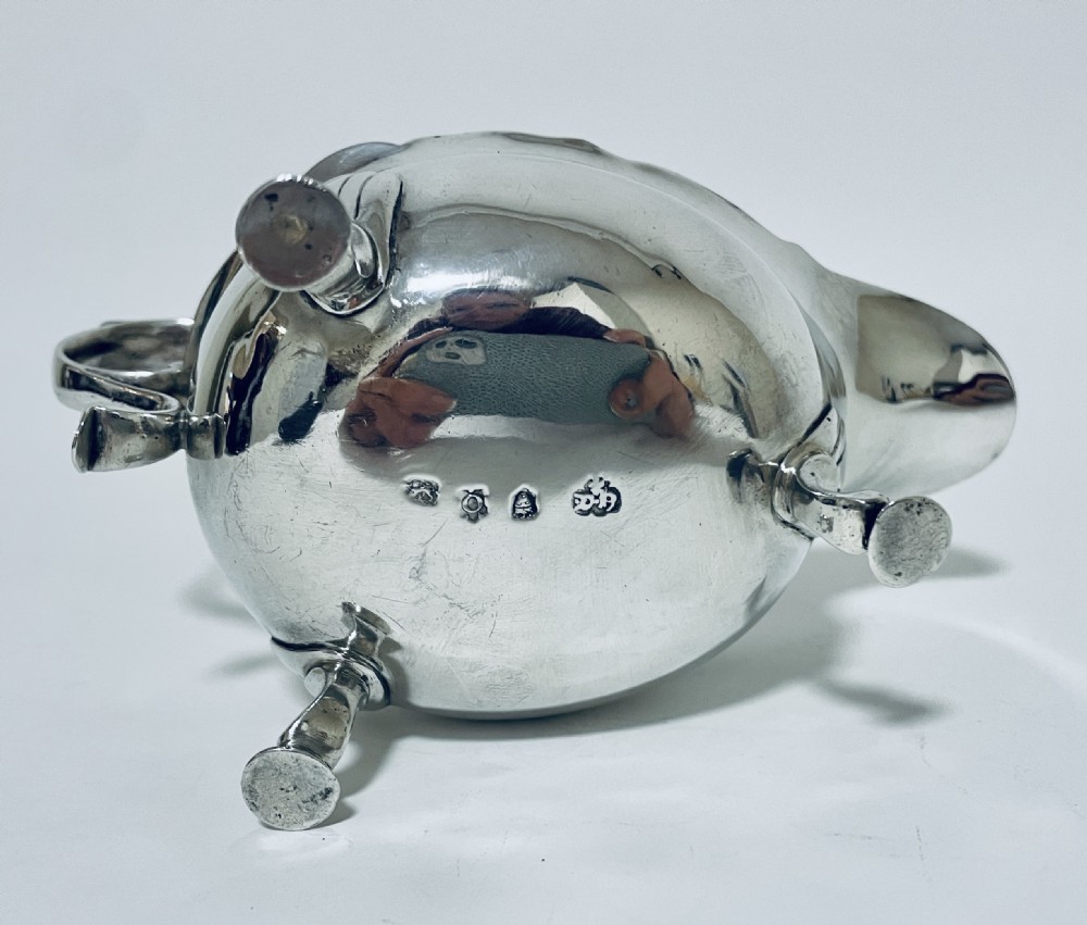 Antique 18th Century Silver Sauce Boat View XIII