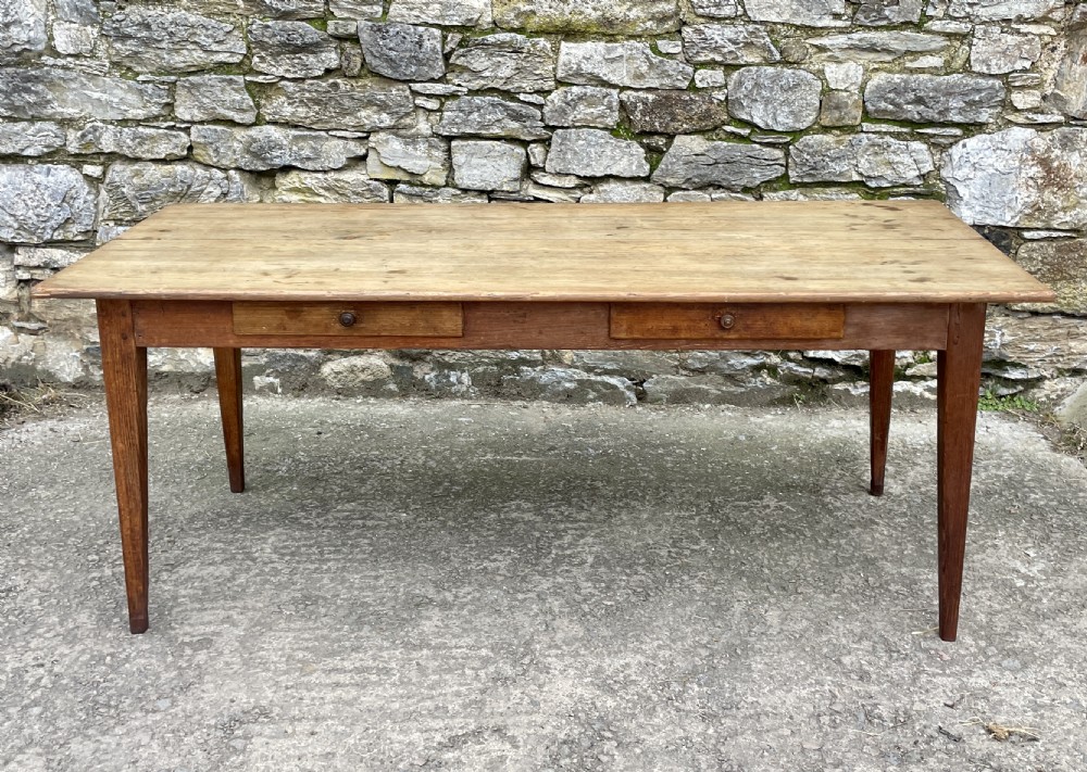 Large Antique French Farmhouse Dining Table
