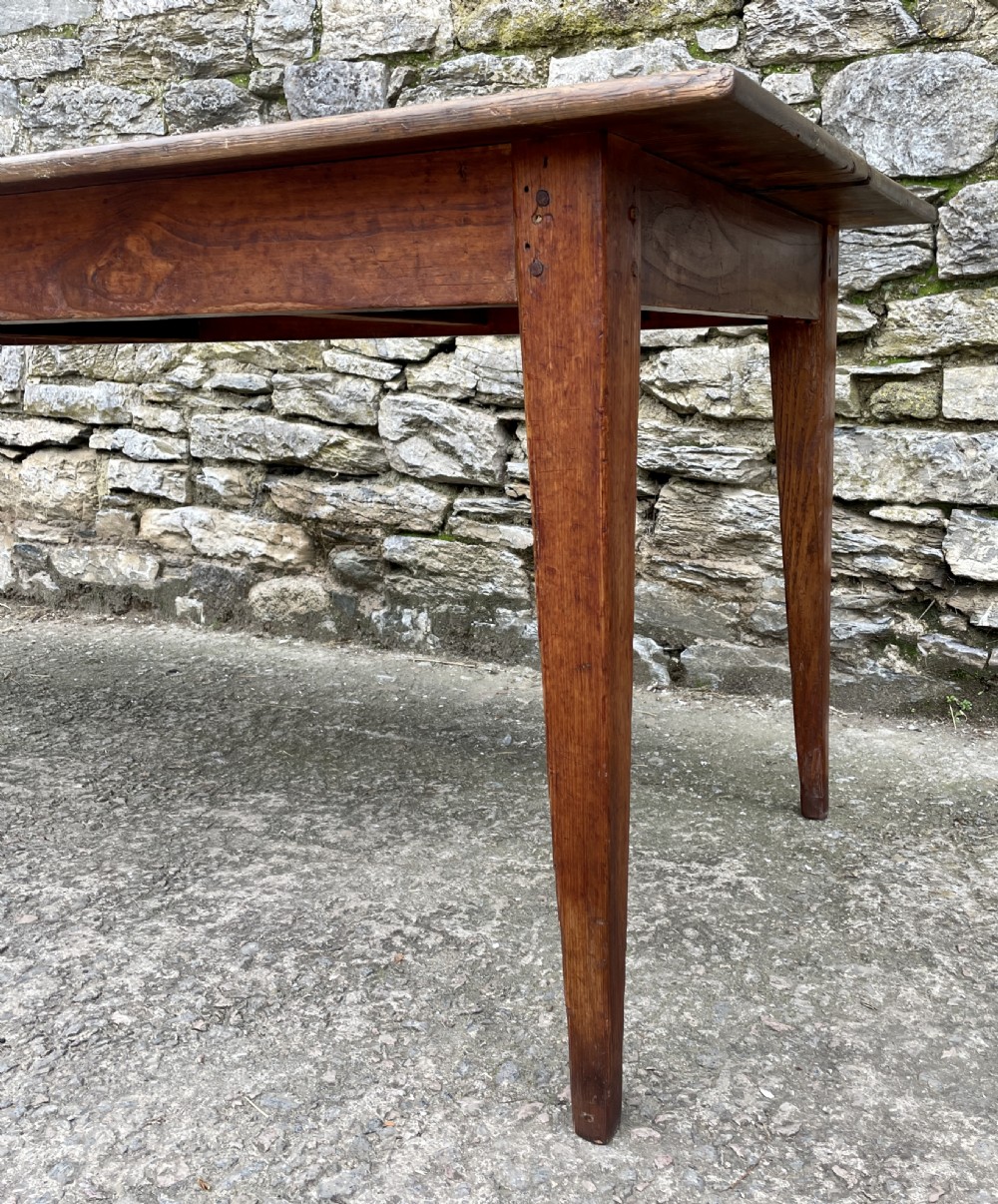 Large Antique French Farmhouse Dining Table View XXIV