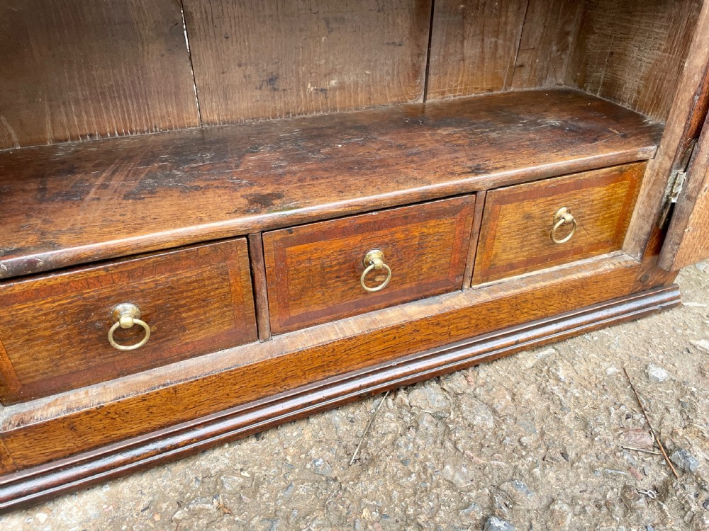 ?Antique 18th Century Oak Spice Cupboard View XX