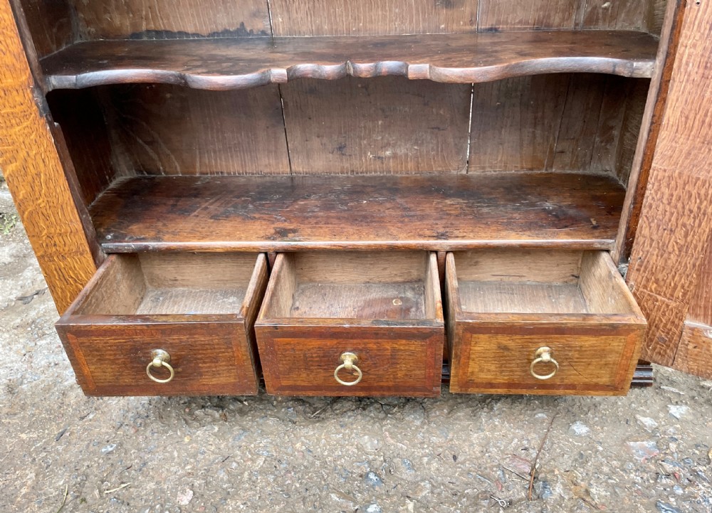 ?Antique 18th Century Oak Spice Cupboard View XXI