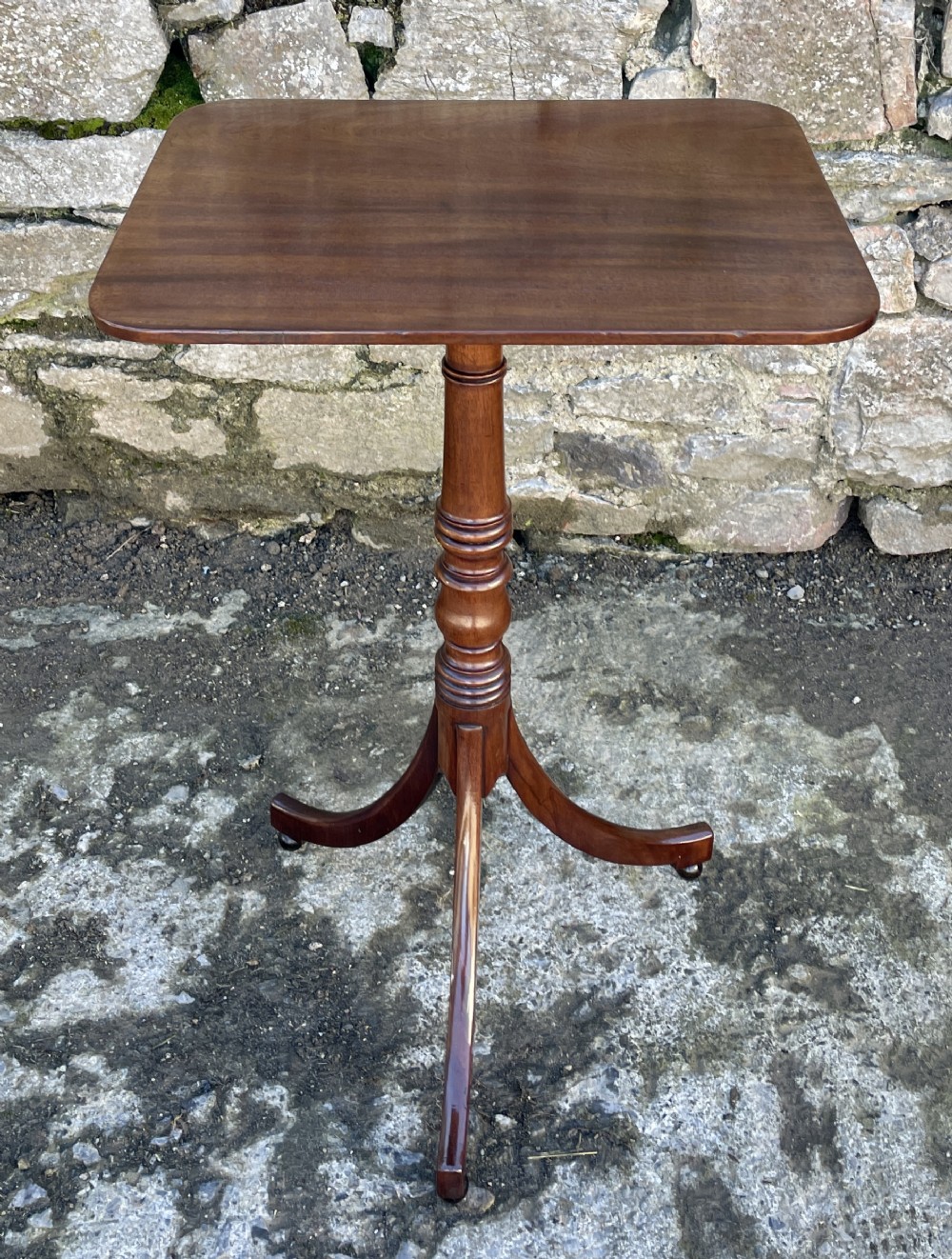 Small Regency Mahogany Wine Table