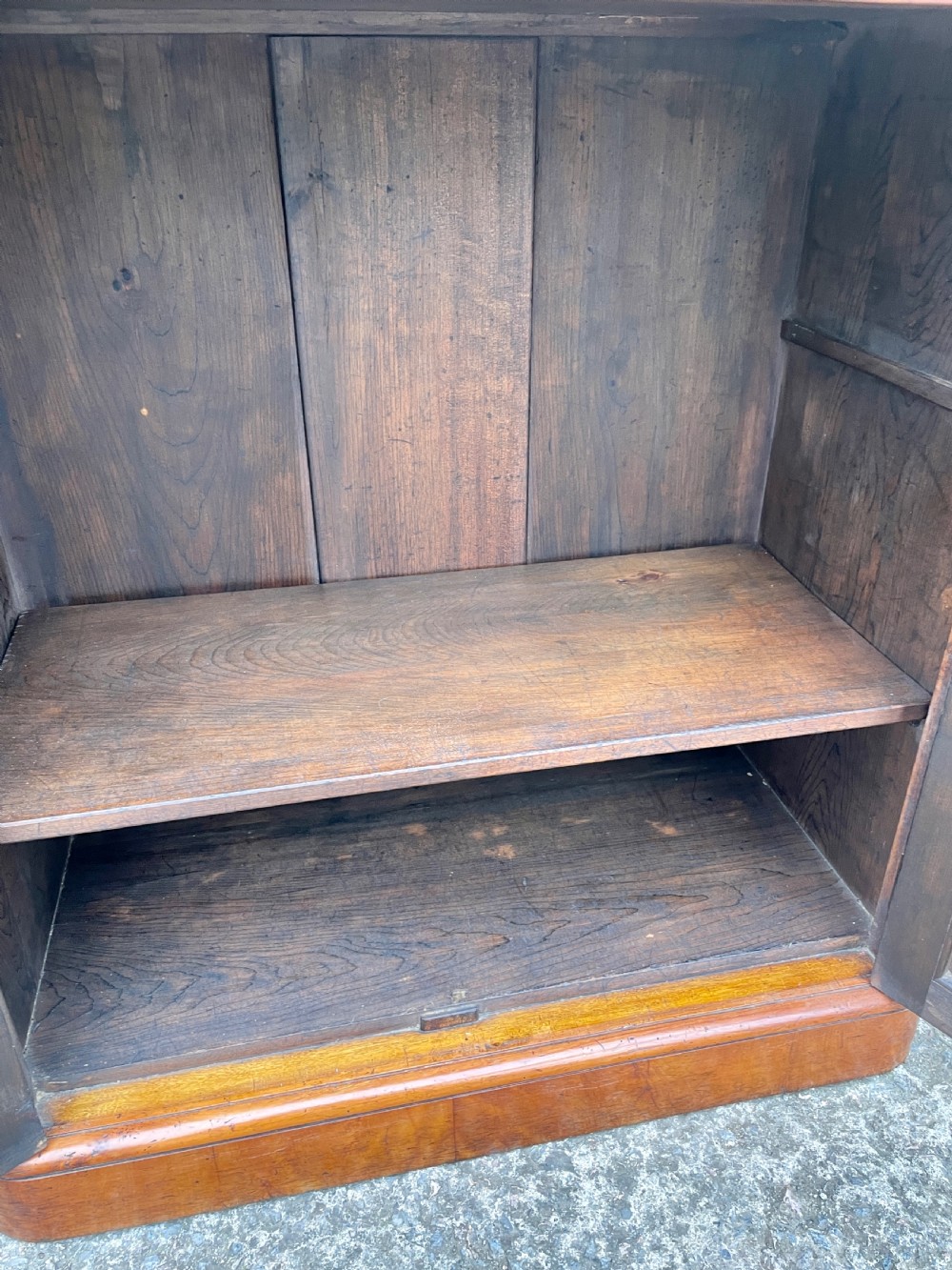 Antique Victorian Satinwood Cupboard View XV