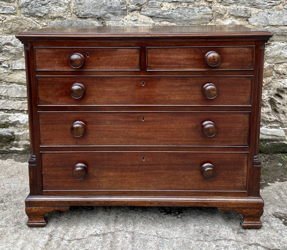 Antique George III Mahogany Chest of Drawers