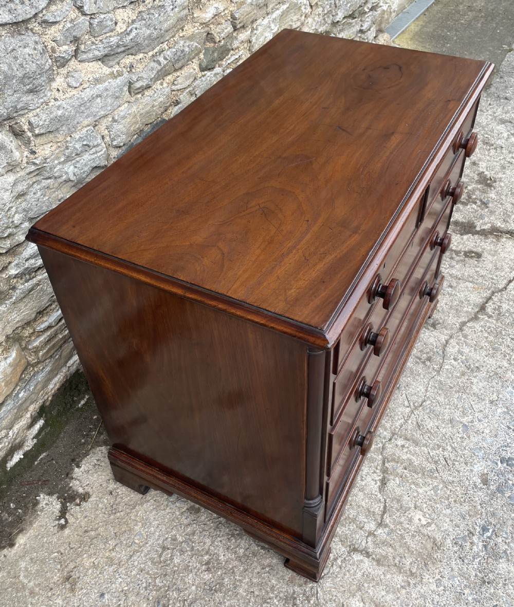 Antique George III Mahogany Chest of Drawers View VI
