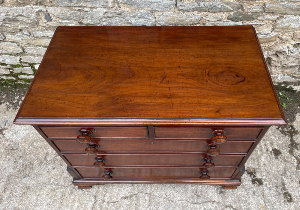 Antique George III Mahogany Chest of Drawers View VIII