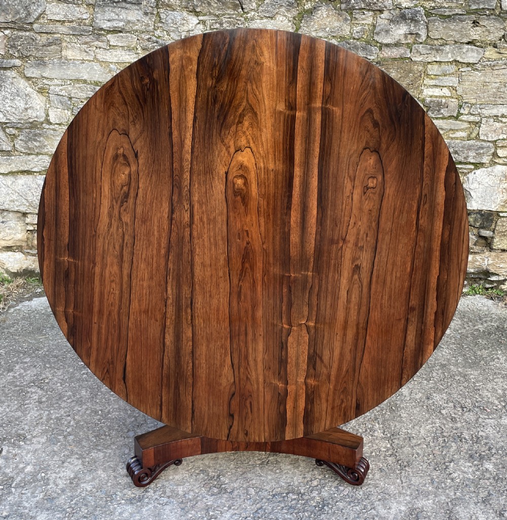 Regency Rosewood Breakfast Table