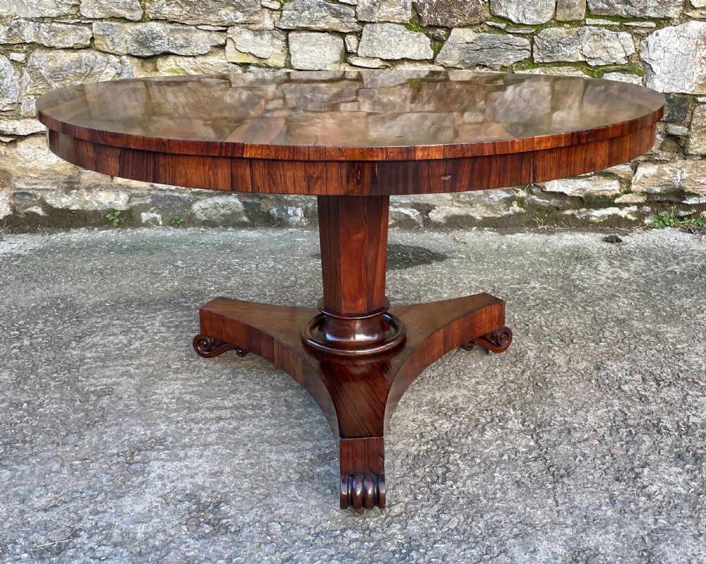 Regency Rosewood Breakfast Table View IV