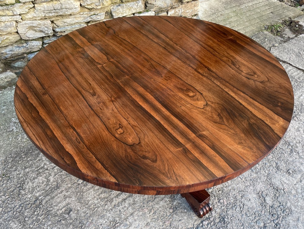 Regency Rosewood Breakfast Table View V