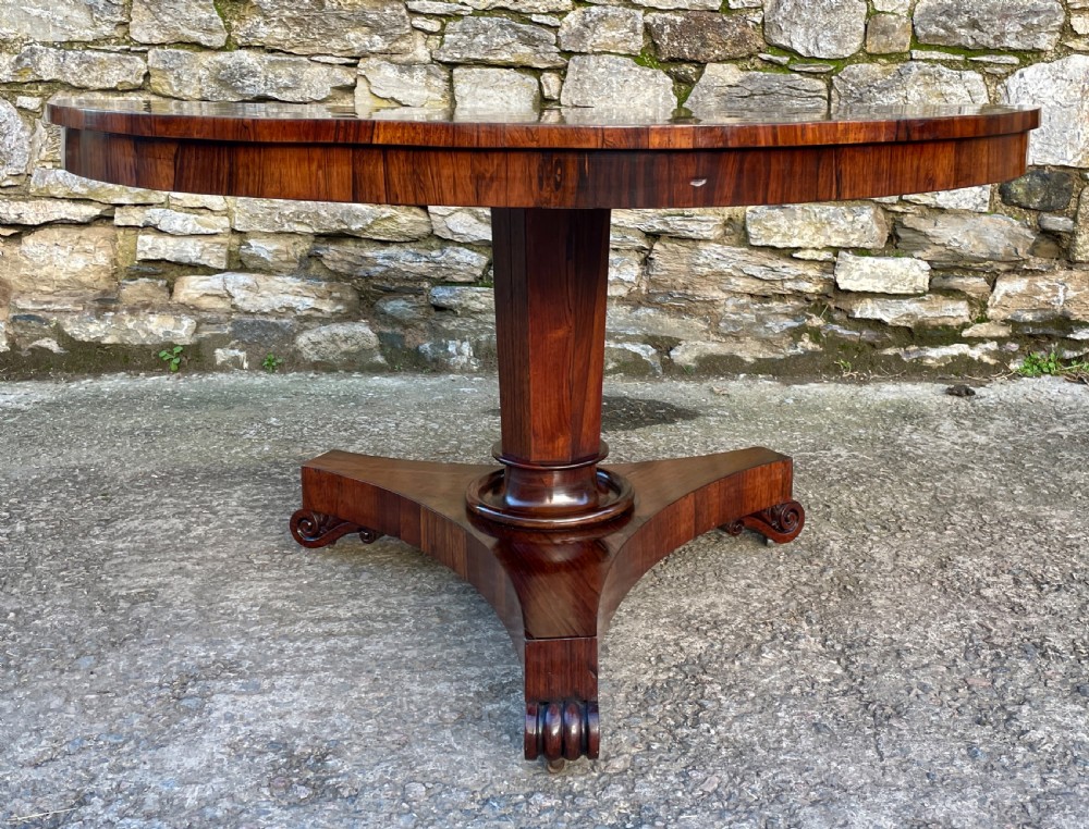 Regency Rosewood Breakfast Table View VI