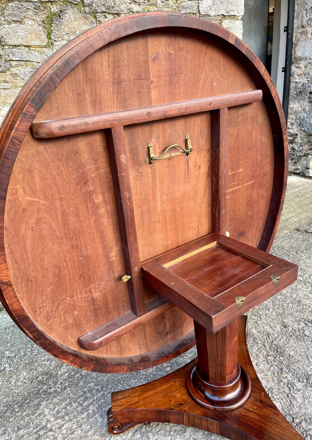 Regency Rosewood Breakfast Table View IX