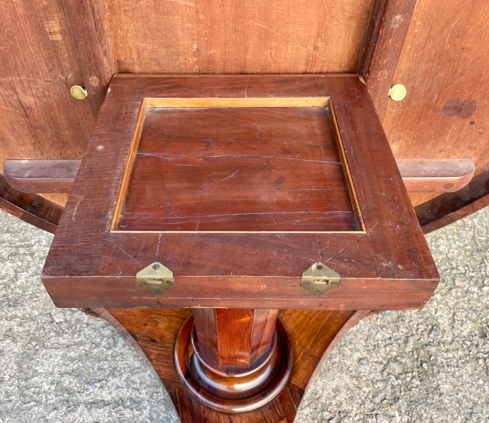 Regency Rosewood Breakfast Table View XII