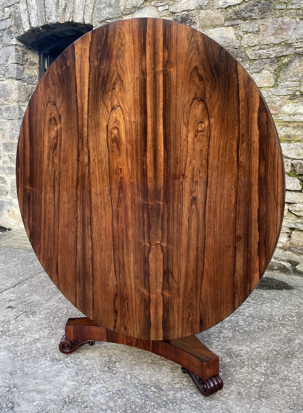 Regency Rosewood Breakfast Table View XV