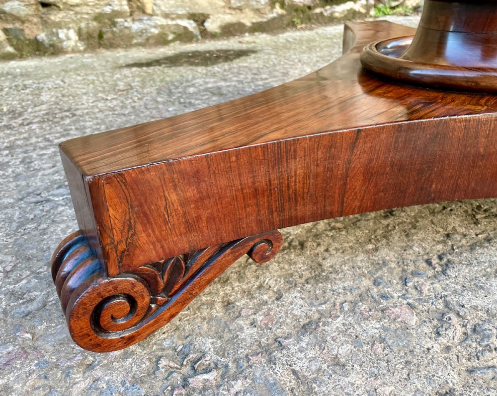 Regency Rosewood Breakfast Table View XXI