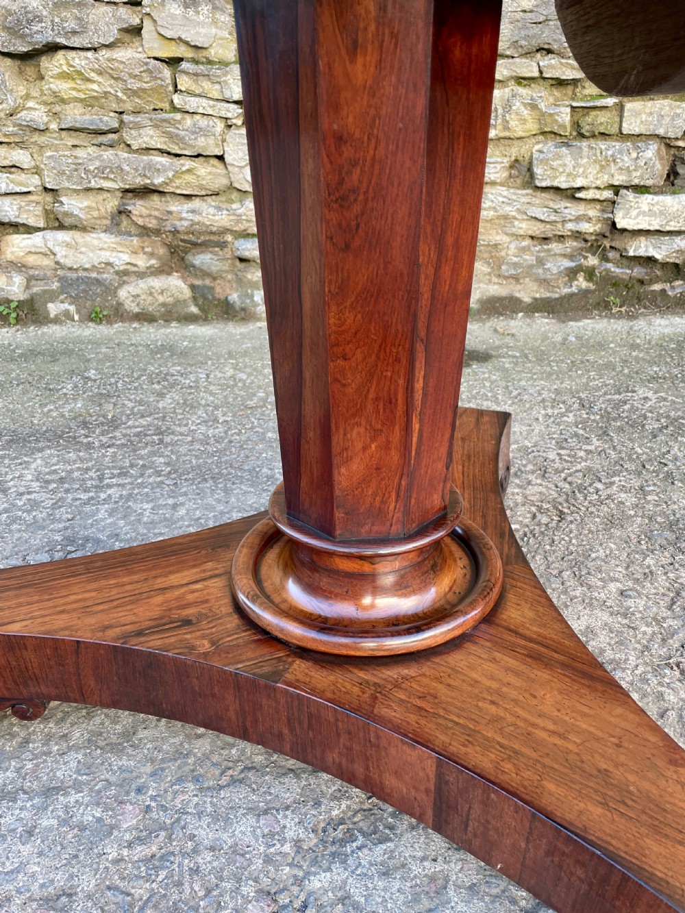 Regency Rosewood Breakfast Table View XXIV