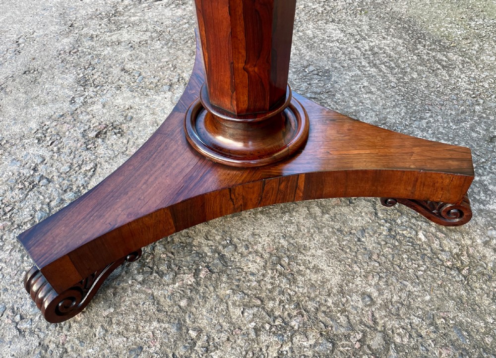 Regency Rosewood Breakfast Table View XXV